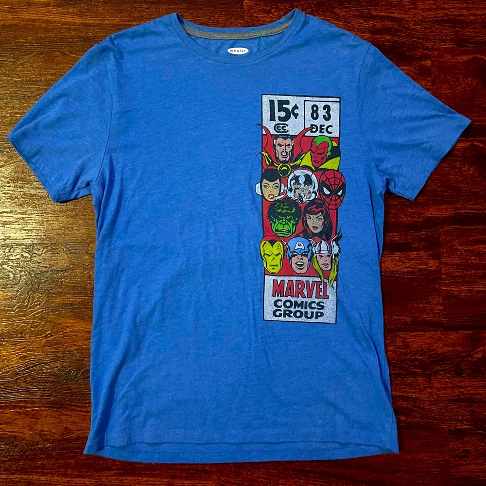 Marvel comics T-shirt marvel characters T-shirt, m large marvels